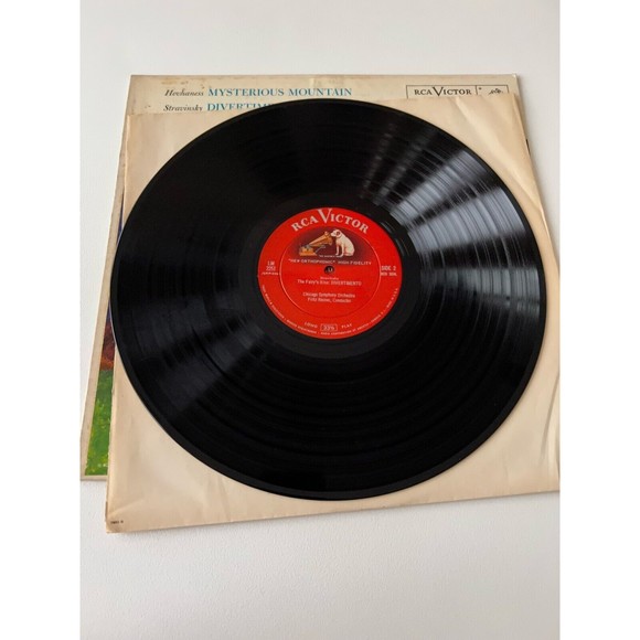 Mysterious Mountain Divertimento Fairy's Kiss Fritz Reiner LP LM-2251 Mono VG+ - Picture 7 of 8